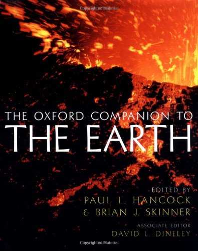 Beispielbild fr The Oxford Companion to the Earth zum Verkauf von AwesomeBooks