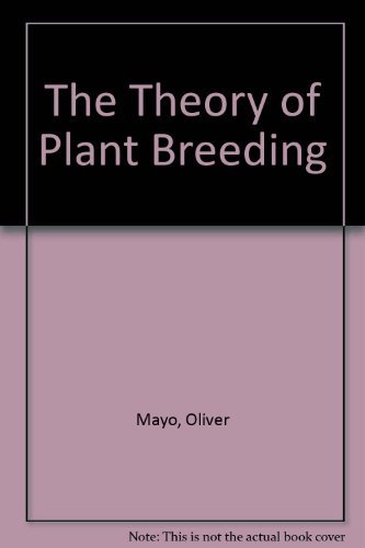 Beispielbild fr The Theory of Plant Breeding zum Verkauf von Better World Books