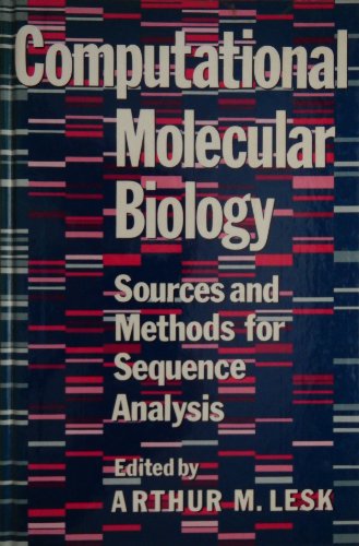 Imagen de archivo de Computational Molecular Biology: Sources and Methods for Sequence Analysis a la venta por Cambridge Rare Books