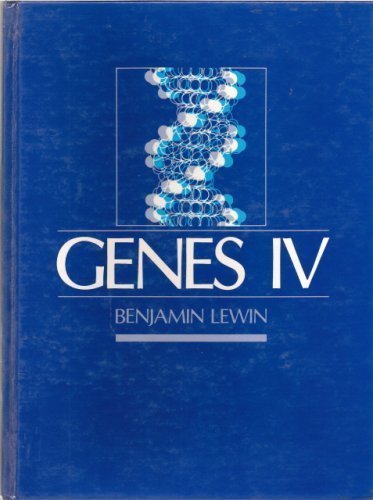 Imagen de archivo de Genes IV a la venta por Better World Books