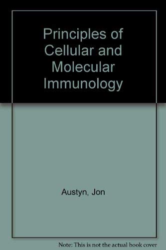 Imagen de archivo de Principles Of Cellular And Molecular Immunology a la venta por Cambridge Rare Books