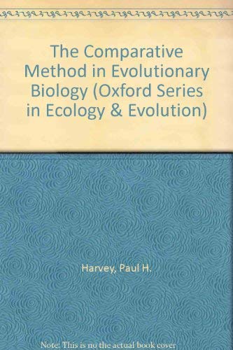 9780198546412: The Comparative Method in Evolutionary Biology (Oxford Series in Ecology and Evolution)