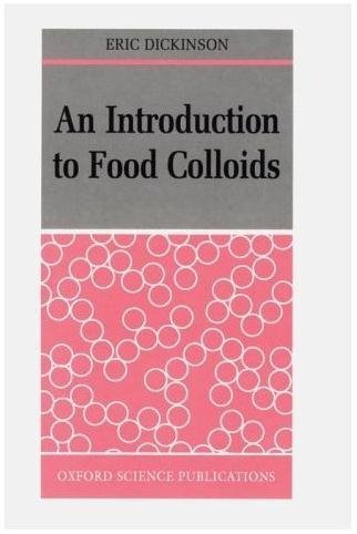 Beispielbild fr An Introduction to Food Colloids. zum Verkauf von Black Cat Hill Books