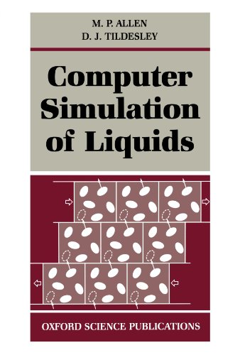 9780198556459: Computer Simulation of Liquids (Oxford Science Publications)