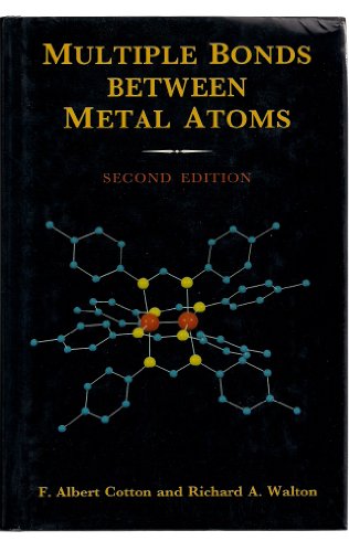 Beispielbild fr Multiple Bonds Between Metal Atoms zum Verkauf von Better World Books