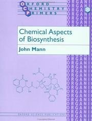 9780198556770: Chemical Aspects of Biosynthesis: No.20 (Oxford Chemistry Primers)