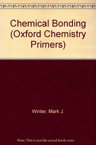 9780198556954: Chemical Bonding: No. 15 (Oxford Chemistry Primers)