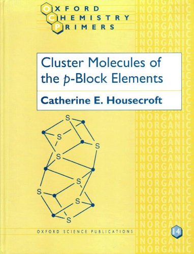 Stock image for Cluster Molecules of the p-Block Elements (Oxford Chemistry Primers) for sale by Phatpocket Limited