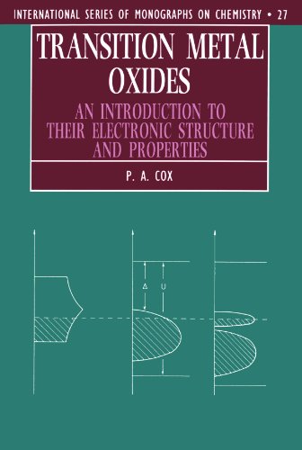 9780198559252: Transition Metal Oxides: An Introduction to their Electronic Structure and Properties (International Series of Monographs on Chemistry): 27