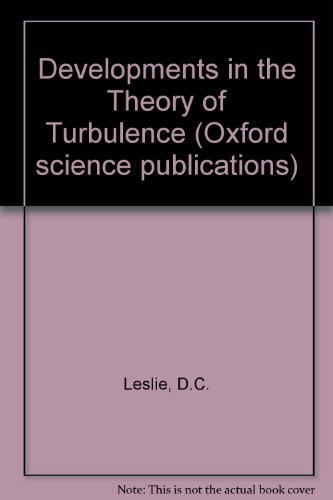 9780198561613: Developments in the Theory of Turbulence