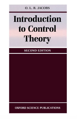 Imagen de archivo de Introduction to Control Theory. Second edition a la venta por Zubal-Books, Since 1961