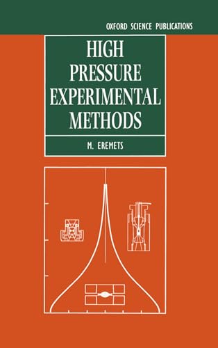 9780198562696: High Pressure Experimental Methods (Oxford Science Publications)