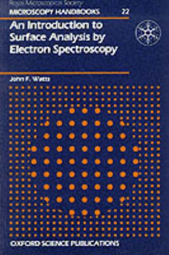 Beispielbild fr An Introduction to Surface Analysis by Electron Spectroscopy: v. 22 (Royal Microscopical Society Microscopy Handbooks) zum Verkauf von Cambridge Rare Books