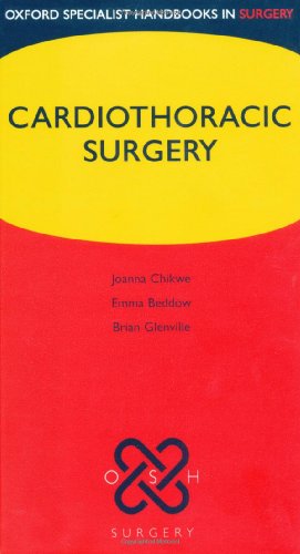 Stock image for Handbook of Cardiothoracic Surgery (OJoanna Chikwe; Emma Beddow; Bria for sale by Iridium_Books