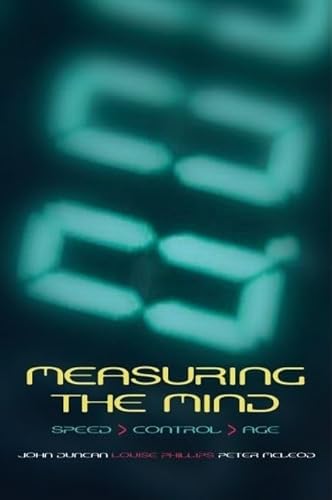 9780198566410: Measuring the Mind: Speed, Control, and Age