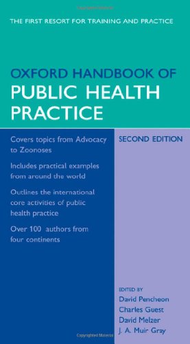 Beispielbild fr Oxford Handbook of Public Health Practice zum Verkauf von Better World Books