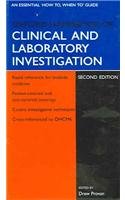 9780198566632: Oxford Handbook of Clinical and Laboratory Investigation (Oxford Handbooks Series)