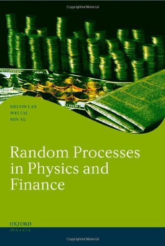 Beispielbild fr Random Processes in Physics and Finance (Oxford Finance Series) zum Verkauf von Phatpocket Limited