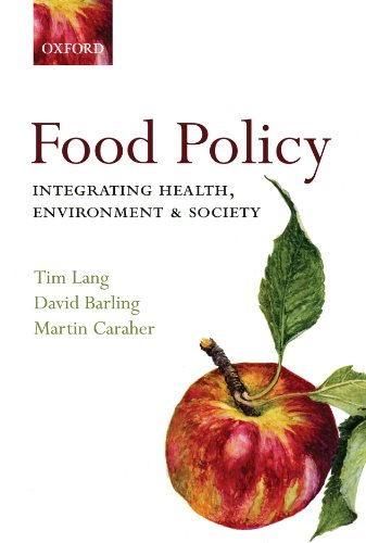 Stock image for Food Policy: Integrating health, environment and society for sale by HPB-Red