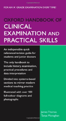 Stock image for Oxford Handbook of Clinical Examination and Practical Skills (Oxford Handbooks Series) for sale by HPB-Diamond