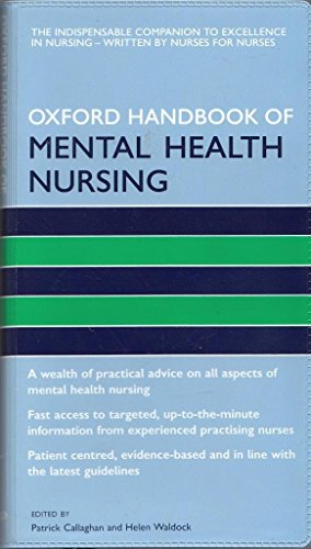 Stock image for Oxford Handbook of Mental Health Nursing (Oxford Medical Publications) for sale by Ergodebooks