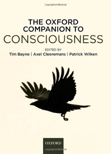 Beispielbild fr Oxford Companion to Consciousness. zum Verkauf von Antiquariat Bernhardt