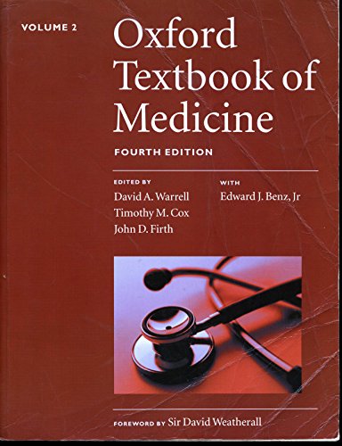 Stock image for Oxford Textbook of Medicine for sale by Better World Books Ltd