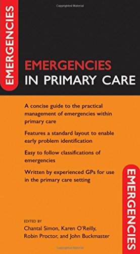Beispielbild fr Emergencies in Primary Care (Flexicover) zum Verkauf von WorldofBooks