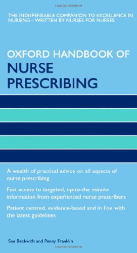 Stock image for Oxford Handbook of Nurse Prescribing for sale by Better World Books