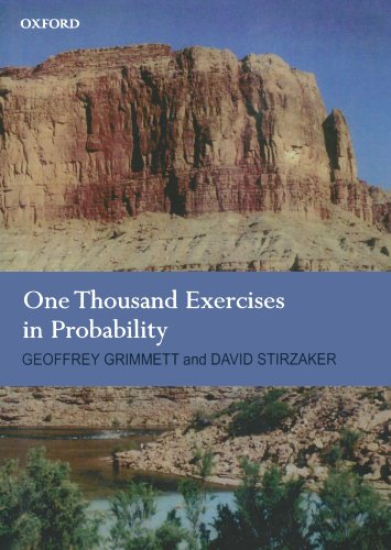 Imagen de archivo de One Thousand Exercises in Probability a la venta por BooksRun