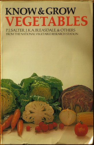 Imagen de archivo de Know and Grow Vegetables: Bk. 1 a la venta por Goldstone Books