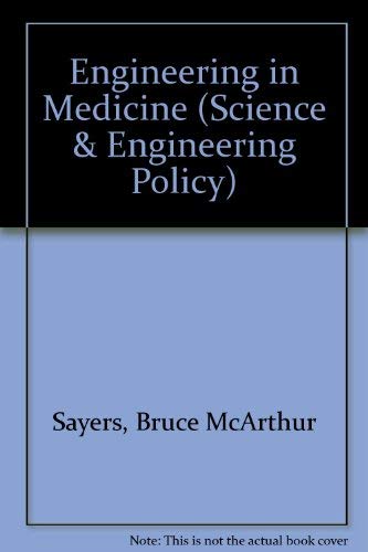 Imagen de archivo de Engineering in medicine (Science and engineering policy series) a la venta por Zubal-Books, Since 1961