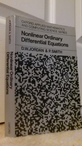 9780198596219: Nonlinear Ordinary Differential Equations