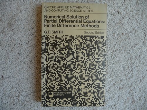 Beispielbild fr Numerical Solution of Partial Differential Equations: Finite Difference Methods zum Verkauf von Anybook.com