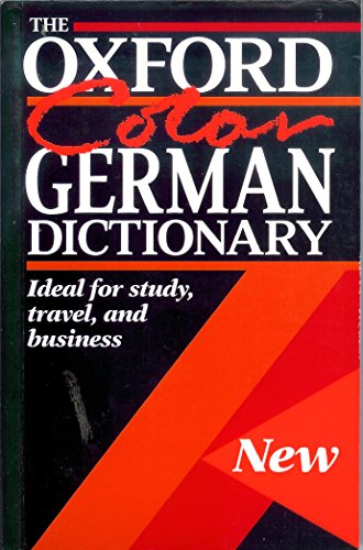 Stock image for The Oxford Color German Dictionary: German-English, English-German; Deutsch-Englisch, Englisch-Deutsch for sale by Half Price Books Inc.