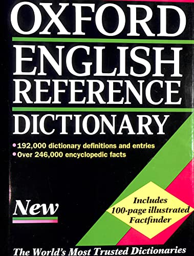 Stock image for The Oxford English Reference Dictionary for sale by AwesomeBooks