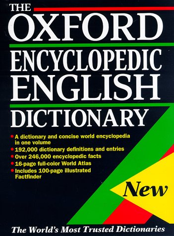 Stock image for The Oxford Encyclopedic English Dictionary for sale by ThriftBooks-Atlanta