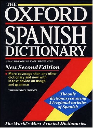 Stock image for Oxford Spanish Desk Dictionary: Spanish-English/English-Spanish (2nd Ed.) for sale by Persephone's Books