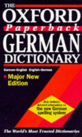 Imagen de archivo de The Oxford Paperback German Dictionary: German-English, English-German a la venta por WorldofBooks