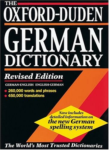 9780198601302: The Oxford-Duden German Dictionary: German-English/English-German