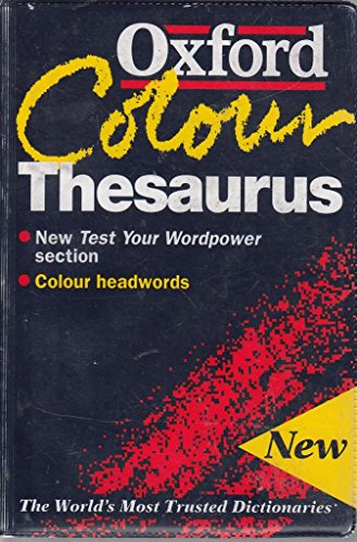 Imagen de archivo de Oxford Colour Thesaurus a la venta por AwesomeBooks