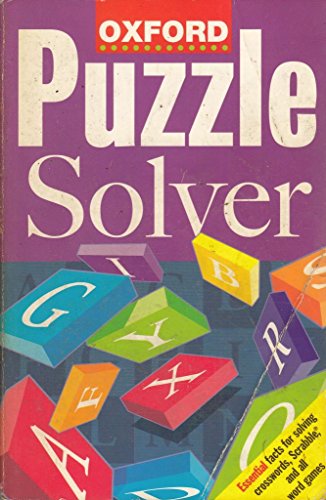 9780198602224: Oxford Puzzle Solver