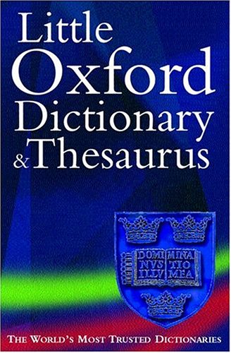 Stock image for The Little Oxford Dictionary and Thesaurus for sale by WorldofBooks