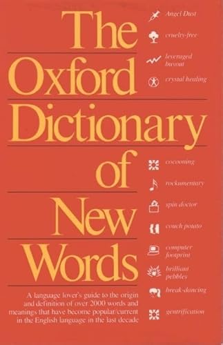 Imagen de archivo de The Oxford Dictionary of New Words a la venta por AwesomeBooks