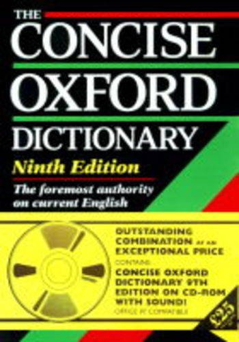 9780198602415: The Concise Oxford Dictionary of Current English