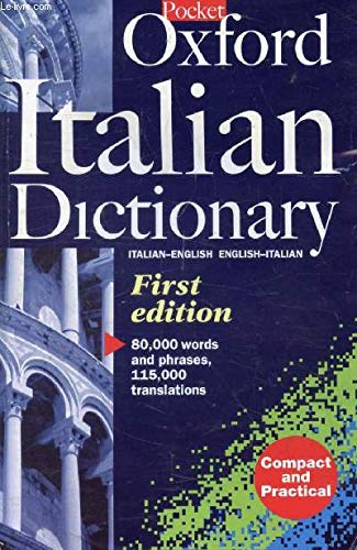 Stock image for The Pocket Oxford Italian Dictionary for sale by Wonder Book