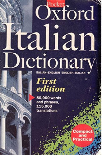 Stock image for The Pocket Oxford Italian Dictionary for sale by Wonder Book