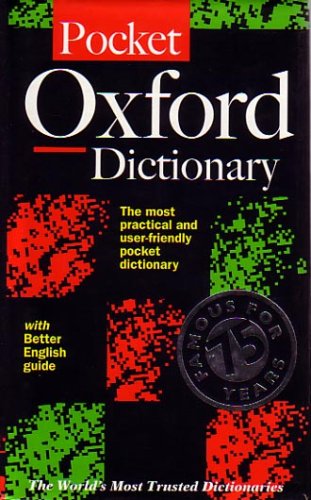 9780198603450: Pocket Oxford Dictionary of Current English