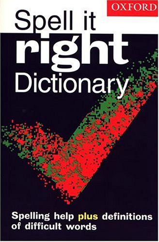 Stock image for Spell It Right Dictionary for sale by Better World Books Ltd