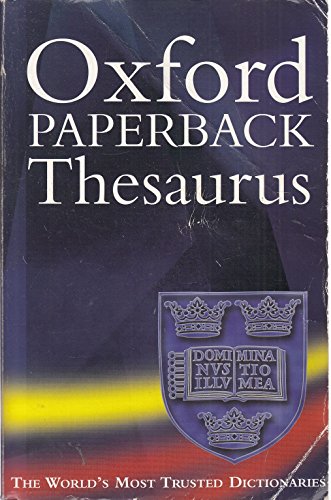 Oxford Paperback Thesaurus 2Âª EdiciÃ³n (9780198603719) by Varios Autores